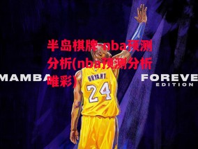 半岛棋牌-nba预测分析(nba预测分析唯彩)